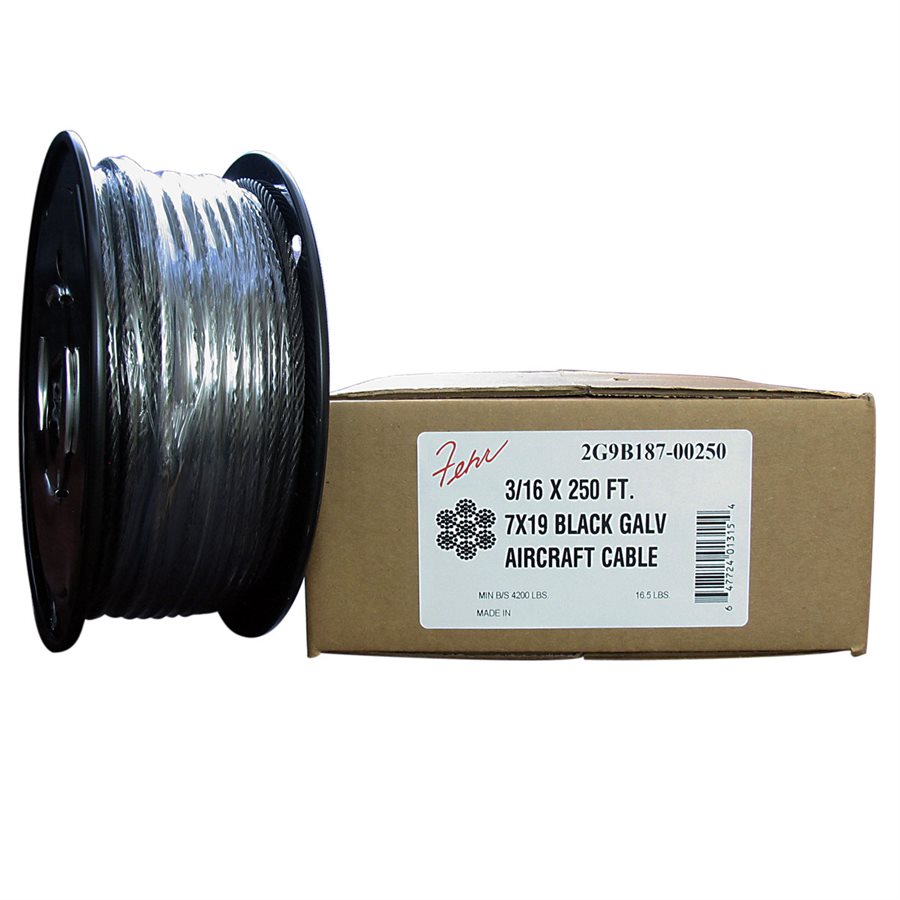 All Points 38-1327 High Temperature Wire; #14 Gauge; Stranded PTFE; Black;  50' Roll