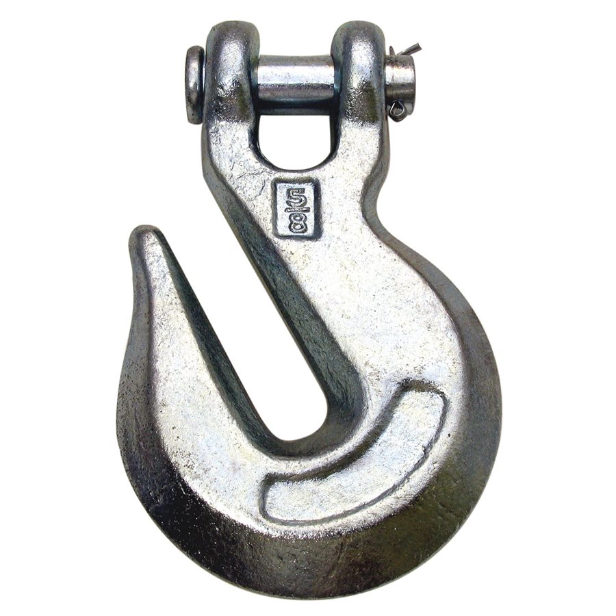 24711 Clevis Grab Hook, Steel, 80, 5/16, 4500 lb.