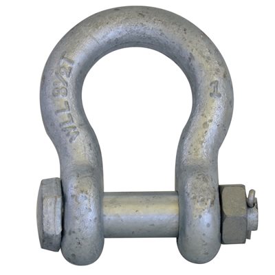 Safety Shackles with bolt, nut and cotter pin