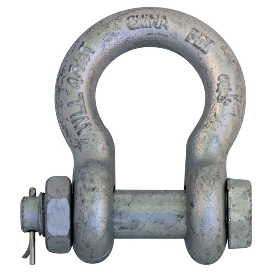 Safety Shackles With Bolt Nut And Cotter Pin